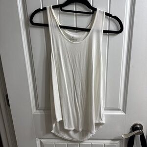 White Soft and Sexy American Eagle Tank